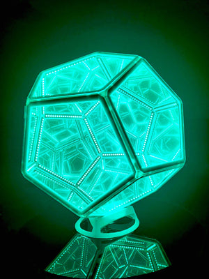 Unique Ultra Dense LED Infinite Dodecahedron with Music Sync - Trancentral Shop