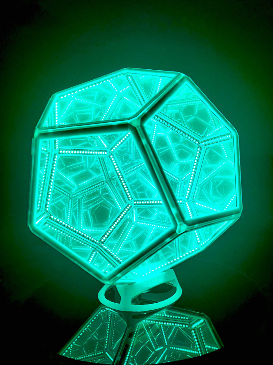 Unique Ultra Dense LED Infinite Dodecahedron with Music Sync - Trancentral Shop