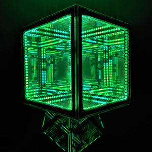 Unique Ultra Dense LED Infinite Hypercube with Music Sync - Trancentral Shop
