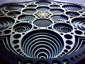 Vibration Wall Art Sacred Geometry Mandala - Trancentral Shop