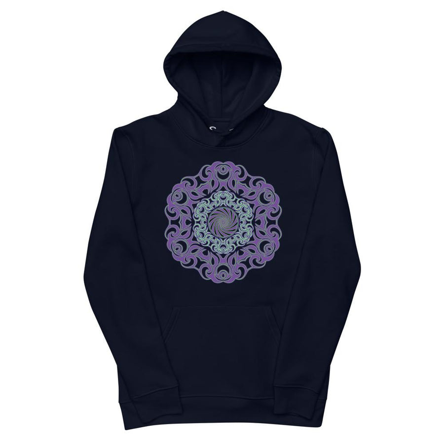 Wheel of life spiral Unisex eco hoodie - Trancentral Shop