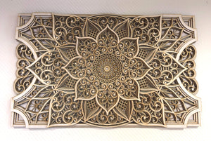 Wood Mandala Wall Art - Trancentral Shop