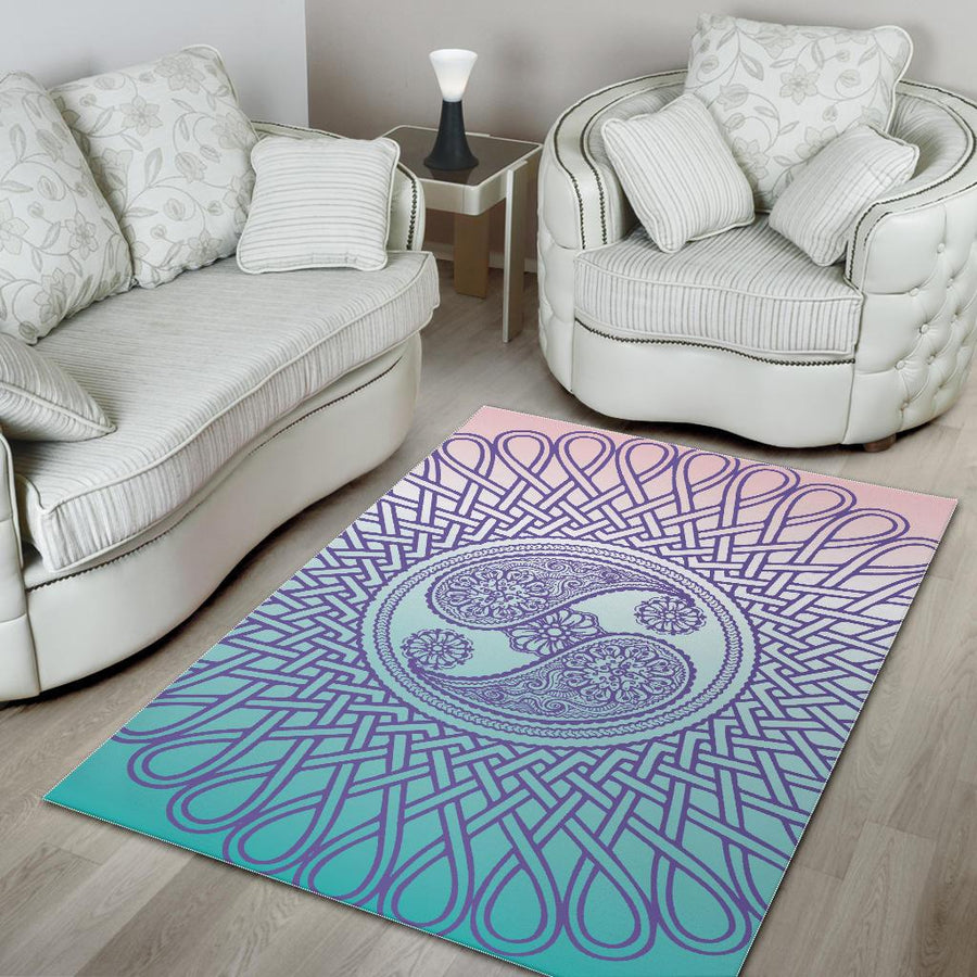 Yin Yang Harmony Area Rug - Trancentral Shop