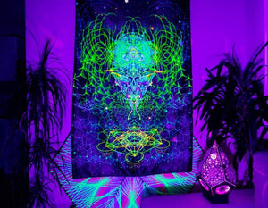 Yoga UV Wall Backdrop - Trancentral Shop