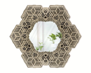 Zeon Wall Art Sacred Geometry Mandala Mirror - Trancentral Shop