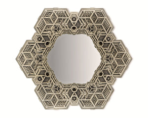 Zeon Wall Art Sacred Geometry Mandala Mirror - Trancentral Shop